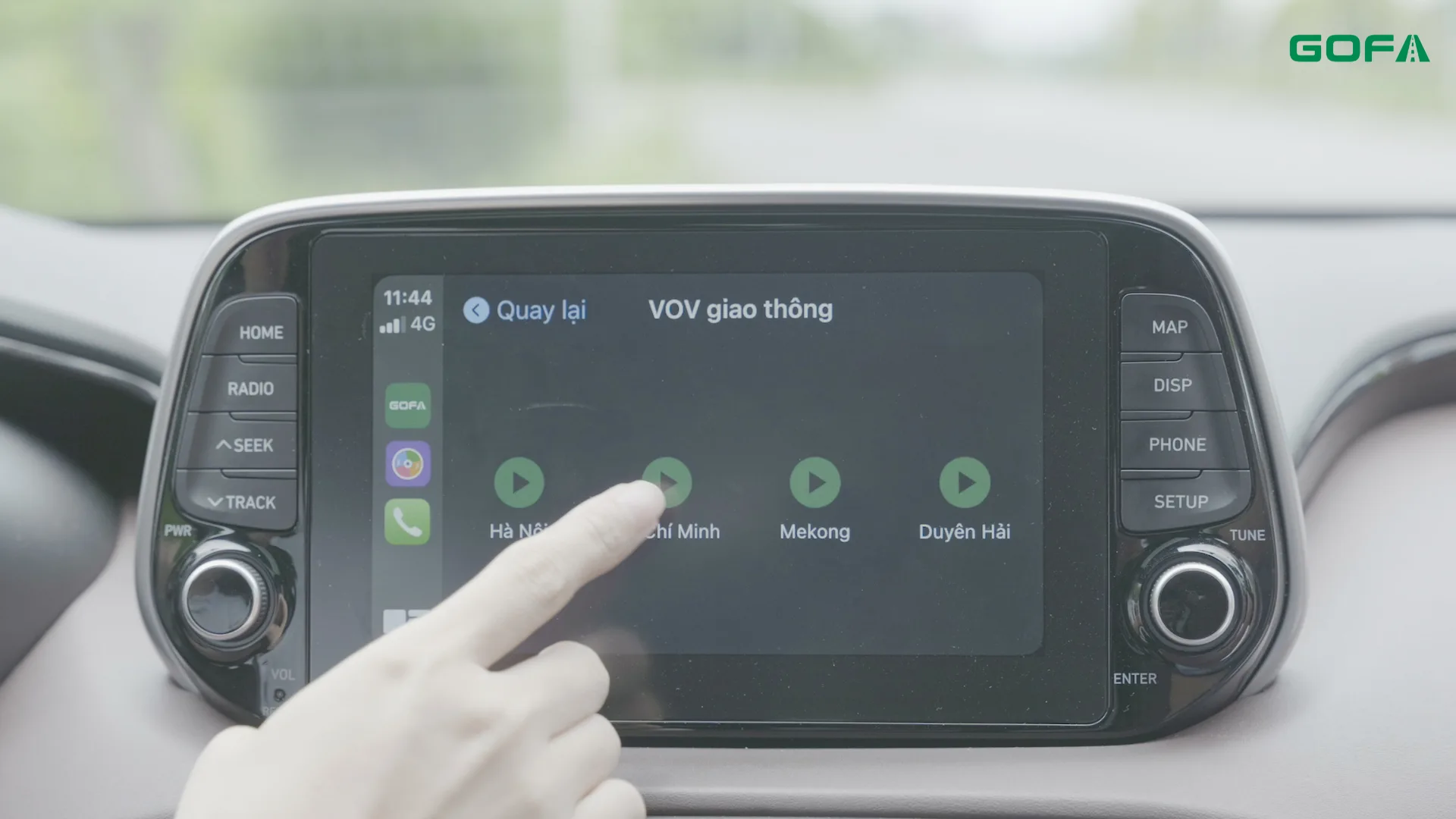 Nghe VOV giao thông