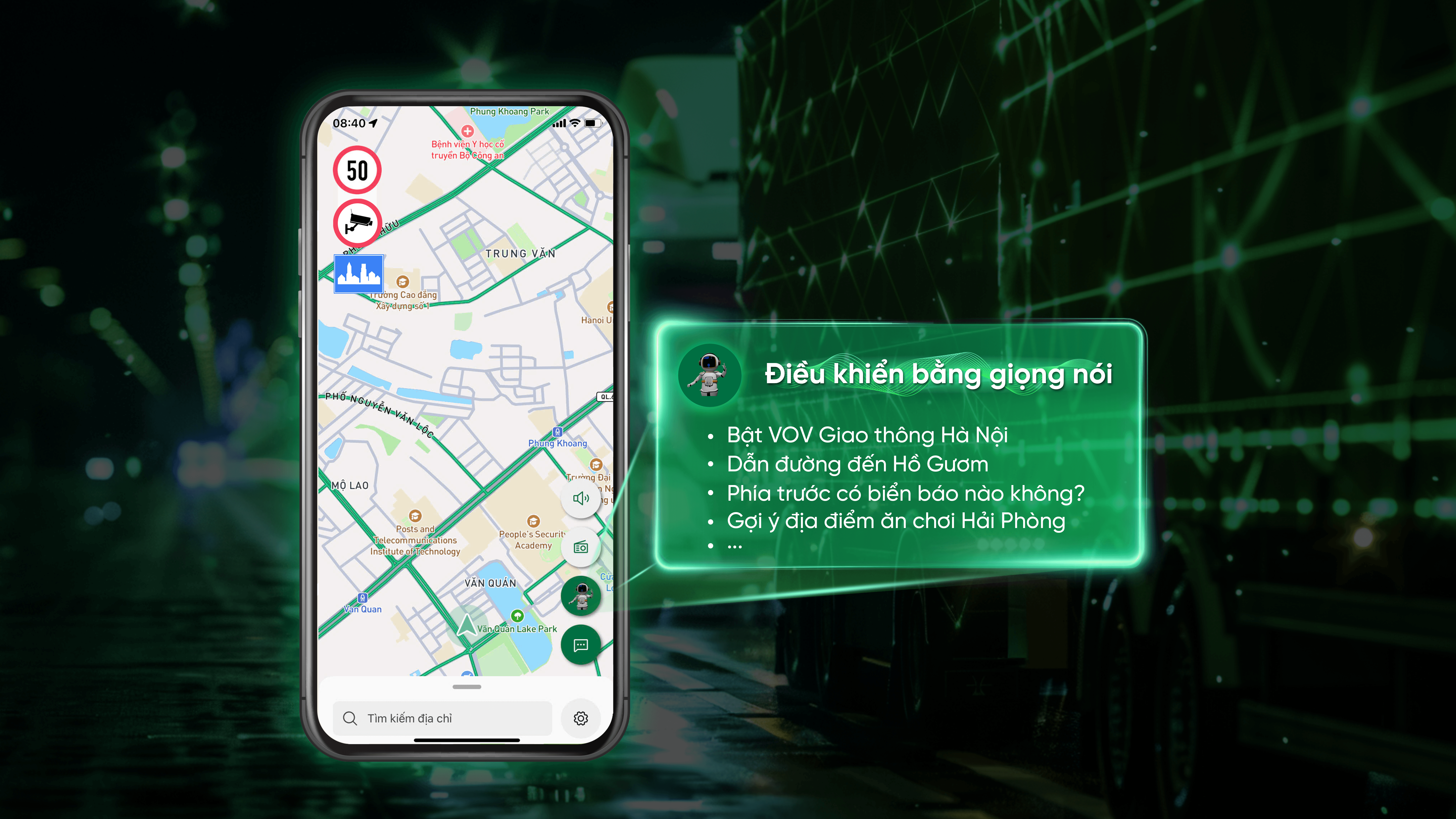 Ứng dụng AI - Lái xe thảnh thơi trên mọi hành trình